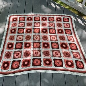 Crochet Granny Square Blanket